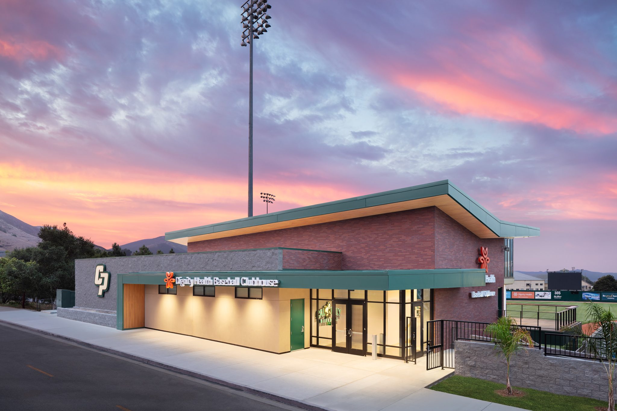 Cal Poly Baseball Clubhouse Engent